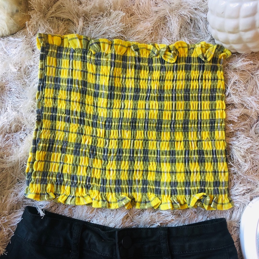 NEW ‘Zinnea’ Plaid Top - Picture 3 of 4